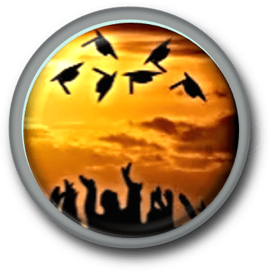 grads celebrating achievement