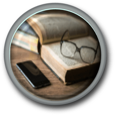 desktop of a researcher